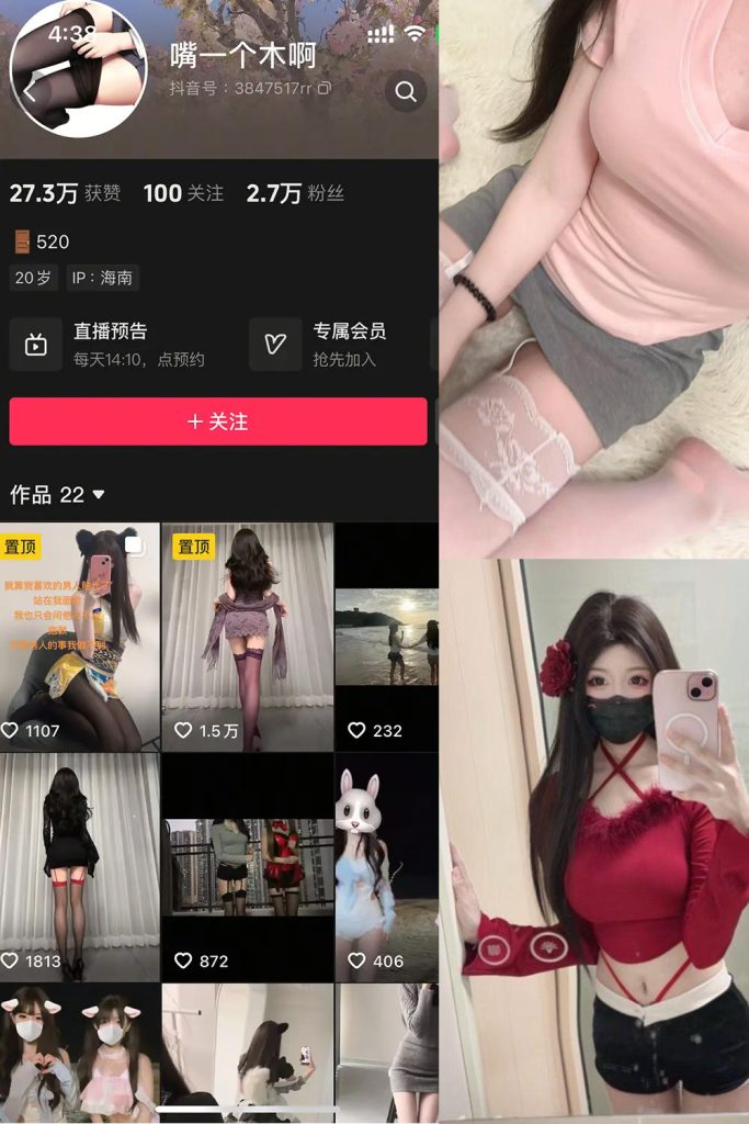 抖音 嘴一个木啊 全套作品资源合集【持续更新】_吃瓜站_网红黑料丨极品美女